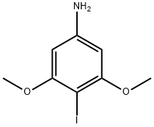 Benzenamine, 4-iodo-3,5-dimethoxy- Struktur