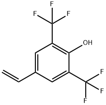 2,6-bis(trifluoromethyl)-4-vinylphenol,1620486-99-8,结构式