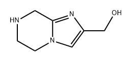 Imidazo[1,2-a]pyrazine-2-methanol, 5,6,7,8-tetrahydro- Structure