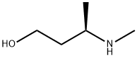 1-Butanol, 3-(methylamino)-, (3R)- Struktur