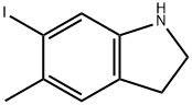 6-Iodo-5-methylindoline Structure