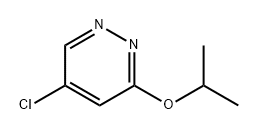 Pyridazine, 5-chloro-3-(1-methylethoxy)- 化学構造式