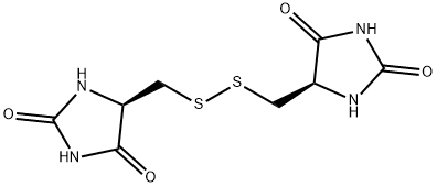 2,4-Imidazolidinedione, 5,5'-[dithiobis(methylene)]bis-, (5R,5'R)- (9CI) Structure