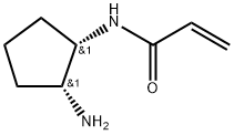 2-Propenamide, N-[(1S,2R)-2-aminocyclopentyl]- Struktur