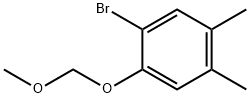 Benzene, 1-bromo-2-(methoxymethoxy)-4,5-dimethyl- 化学構造式