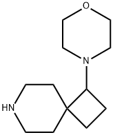 4-(7-Azaspiro[3.5]nonan-1-yl)morpholine 化学構造式