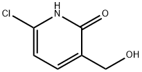2(1H)-Pyridinone, 6-chloro-3-(hydroxymethyl)-,1623145-42-5,结构式