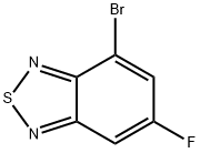 2,1,3-Benzothiadiazole, 4-bromo-6-fluoro- Structure