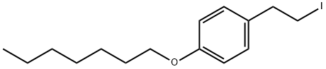 1-heptoxy-4-(2-iodoethyl)benzene 结构式