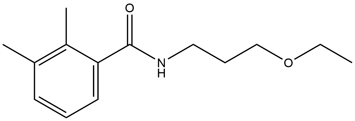 N-(3-Ethoxypropyl)-2,3-dimethylbenzamide,1624030-71-2,结构式