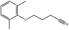 4-(2,6-dimethylphenoxy)butanenitrile 结构式