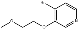 Pyridine, 4-bromo-3-(2-methoxyethoxy)- 结构式