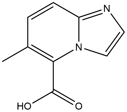 6-Methylimidazo[1,2-a]pyridine-5-carboxylic acid Structure