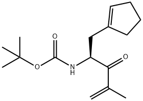 1629053-89-9 (S)-(1-(环戊-1-烯-1-基)-4-甲基-3-氧代戊-4-烯-2-基)氨基甲酸叔丁酯