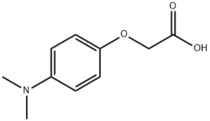 Acetic acid, 2-[4-(dimethylamino)phenoxy]- 化学構造式