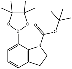 1629585-65-4 7-(4,4,5,5-四甲基-1,3,2-二氧硼杂环戊烷-2-基)吲哚啉-1-羧酸叔丁酯