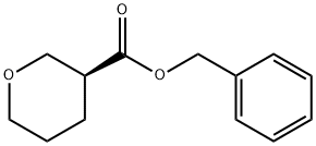 benzyl (3S)-tetrahydropyran-3-carboxylate Struktur