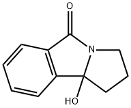 5H-Pyrrolo[2,1-a]isoindol-5-one, 1,2,3,9b-tetrahydro-9b-hydroxy-,162971-82-6,结构式