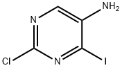 2-Chloro-4-iodopyrimidin-5-amine Structure