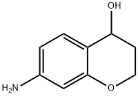 2H-1-Benzopyran-4-ol, 7-amino-3,4-dihydro- 结构式