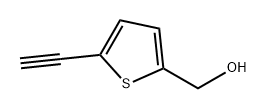 2-Thiophenemethanol, 5-ethynyl- Structure