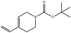 1(2H)-Pyridinecarboxylic acid, 4-ethenyl-3,6-dihydro-, 1,1-dimethylethyl ester Structure