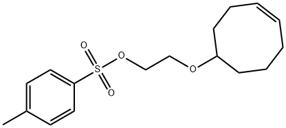 Ethanol, 2-(4-cycloocten-1-yloxy)-, 1-(4-methylbenzenesulfonate) Struktur