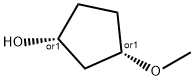 rel-(1R,3S)-3-methoxycyclopentan-1-ol,16327-02-9,结构式