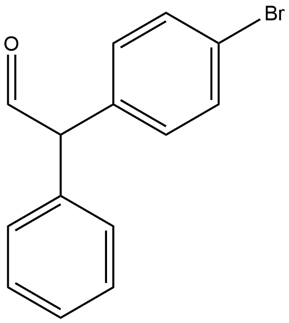 Benzeneacetaldehyde, 4-bromo-α-phenyl- 结构式