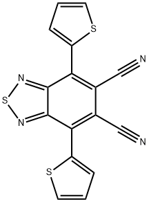 2,1,3-Benzothiadiazole-5,6-dicarbonitrile, 4,7-di-2-thienyl-|