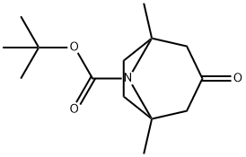 tert-butyl 1,5-dimethyl-3-oxo-8-azabicyclo[3.2.1]octane-8-carboxylate|1,5-二甲基-3-氧代-8-氮杂双环[3.2.1]辛烷-8-羧酸叔丁酯