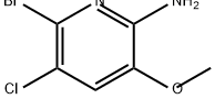 2-Pyridinamine, 6-bromo-5-chloro-3-methoxy- Structure