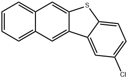 2-Chlorobenzo[b]naphtho[2,3-d]thiophene 化学構造式