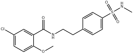 1638611-48-9 Benzamide, 5-chloro-2-methoxy-N-[2-[4-[(methylamino)sulfonyl]phenyl]ethyl]-