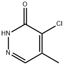3(2H)-Pyridazinone, 4-chloro-5-methyl- Struktur