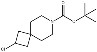 7-Azaspiro[3.5]nonane-7-carboxylic acid, 2-chloro-, 1,1-dimethylethyl ester Struktur