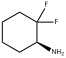 Cyclohexanamine, 2,2-difluoro-, (1S)- 结构式