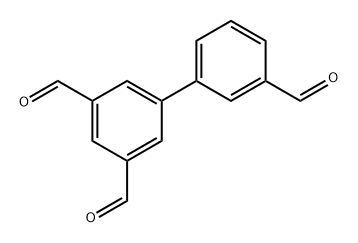 1,1'-联苯]-3,3',5-三甲醛,1638828-28-0,结构式