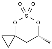 4,6-Dioxa-5-thiaspiro[2.5]octane, 7-methyl-, 5,5-dioxide, (7R)- 结构式