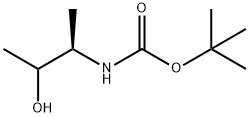Carbamic acid, N-[(1R)-2-hydroxy-1-methylpropyl]-, 1,1-dimethylethyl ester Struktur