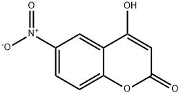 4-hydroxy-6-nitro-2H-chromen-2-one Structure