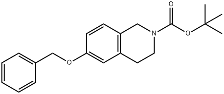 2(1H)-Isoquinolinecarboxylic acid, 3,4-dihydro-6-(phenylmethoxy)-, 1,1-dimethylethyl ester