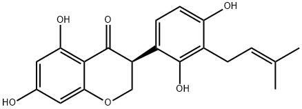 dihydrolicoisoflavone Struktur