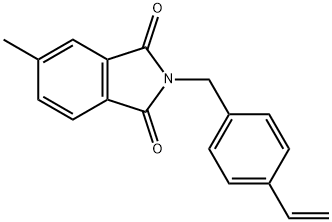 2-[(4-Ethenylphenyl)methyl]-5-methyl-1H-isoindole-1,3(2H)-dione|2-[(4-乙烯基苯基)甲基]-5-甲基-1H-异吲哚-1,3(2H)-二酮