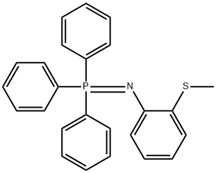 Benzenamine, 2-(methylthio)-N-(triphenylphosphoranylidene)-