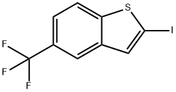 2-碘-5-(三氟甲基)苯并[B]噻吩 结构式