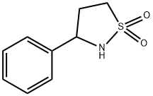 ISOTHIAZOLIDINE, 3-PHENYL-, 1,1-DIOXIDE 结构式