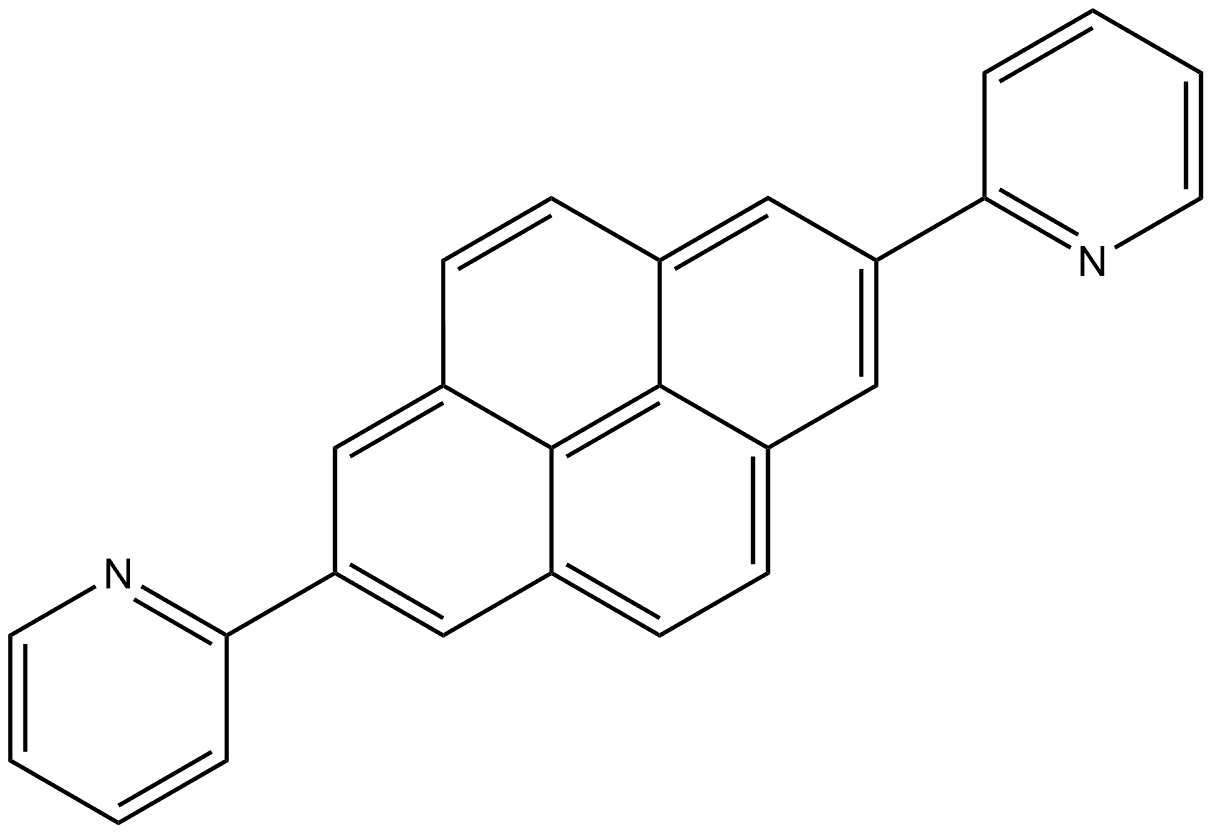 2,7-bis(2-pyridyl)pyrene Structure