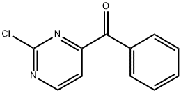 Methanone, (2-chloro-4-pyrimidinyl)phenyl- Structure