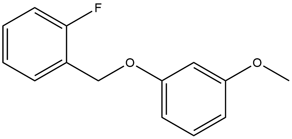 1-Fluoro-2-[(3-methoxyphenoxy)methyl]benzene Structure